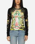 Ed Hardy Women's Divine Long Sleeve T-Shirt Black