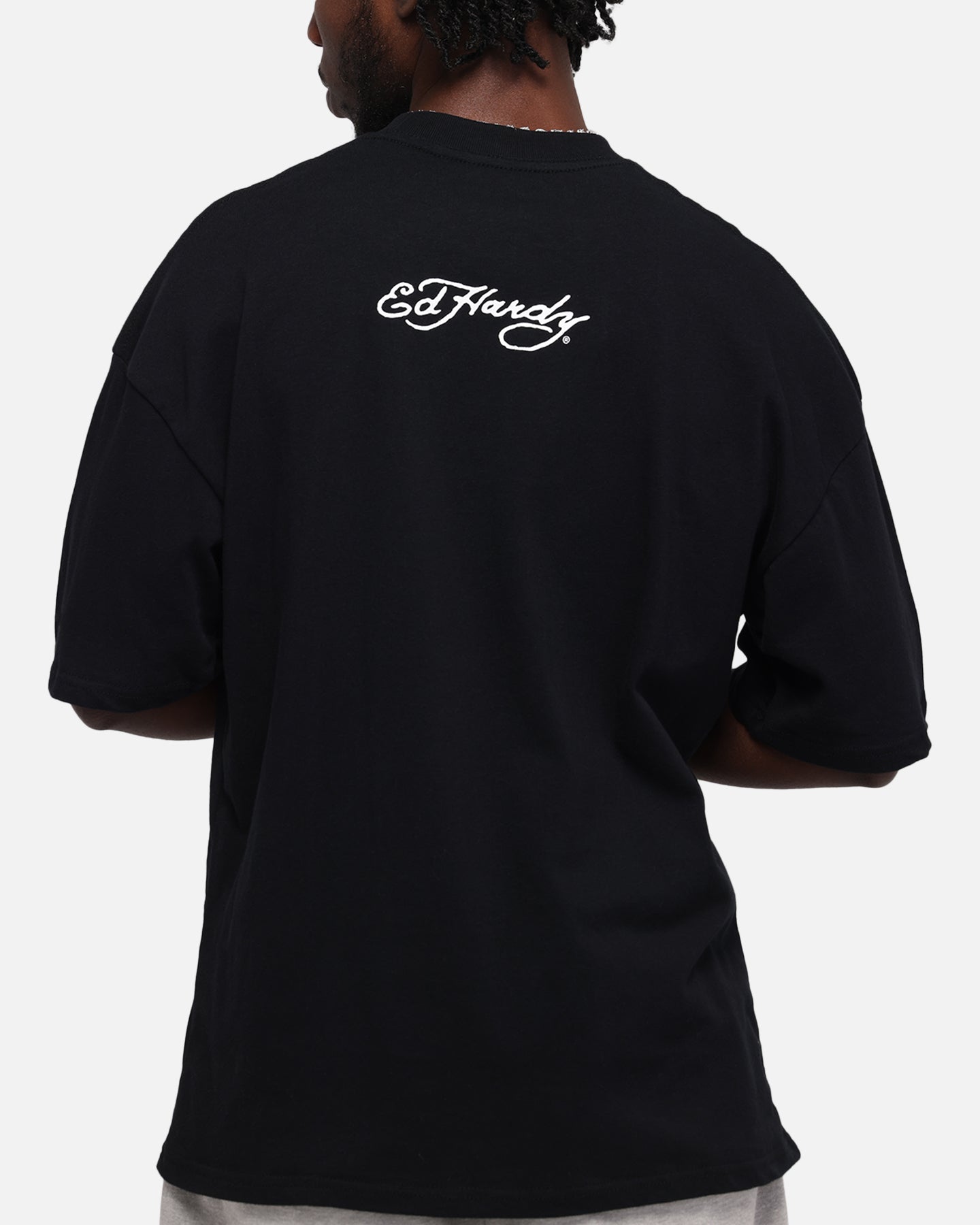Ed Hardy Lightning T-Shirt Black