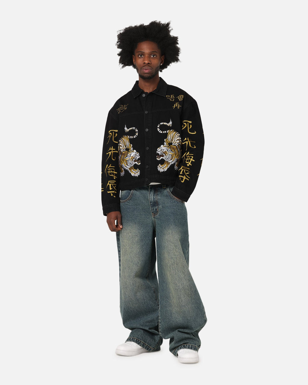 Ed Hardy Never Again Jacket Black