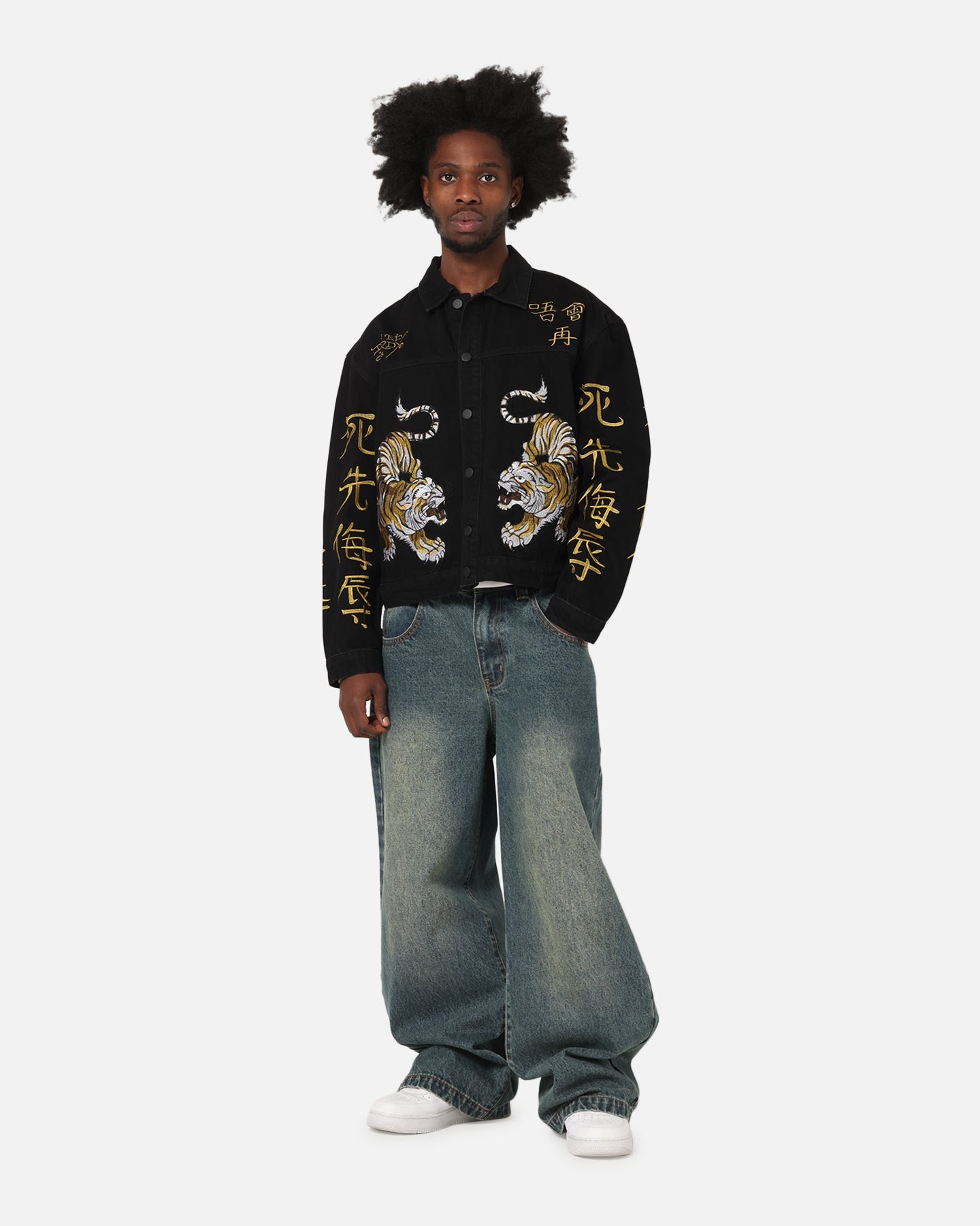 Ed Hardy Never Again Jacket Black