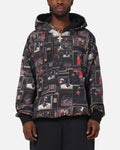 Jordan Brooklyn Fleece Printed Hoodie Black/Sail