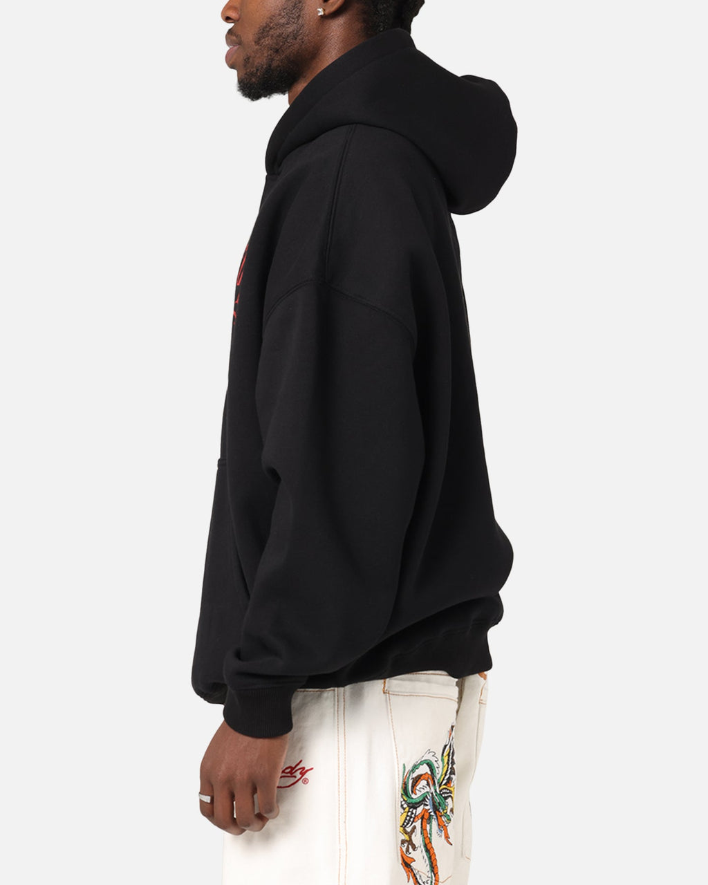 Ed Hardy Tiger Wrath Hoodie Black