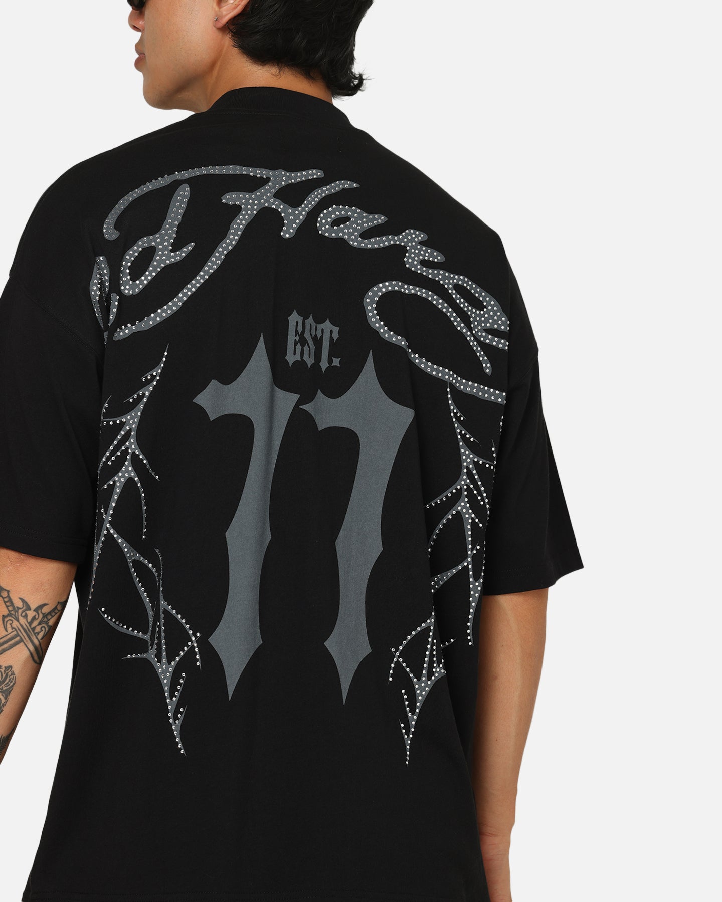 Ed Hardy Established 77 T-Shirt Black