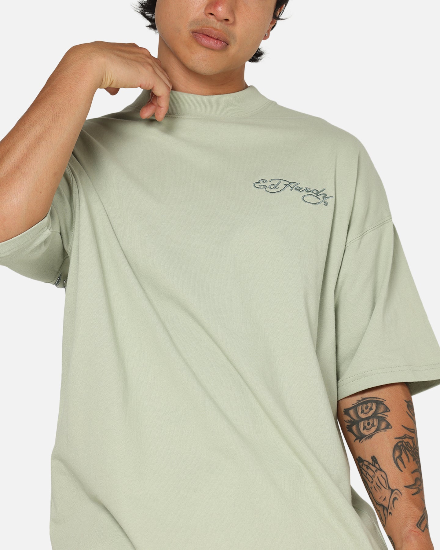 Ed Hardy Established 77 T-Shirt Sage