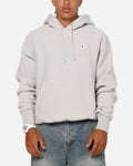 Champion Reverse Weave Small C Hoodie Grey