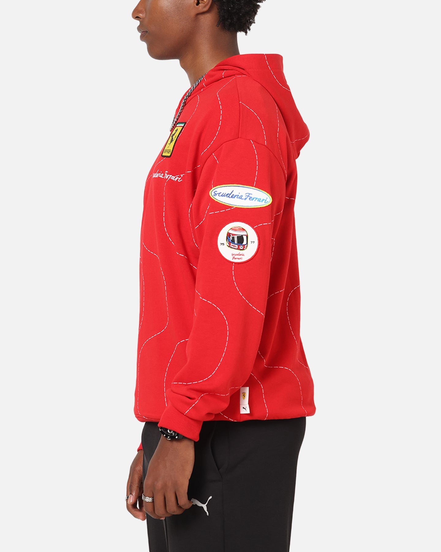 Puma X Scuderia Ferrari Monza Hoodie Rosso Corsa
