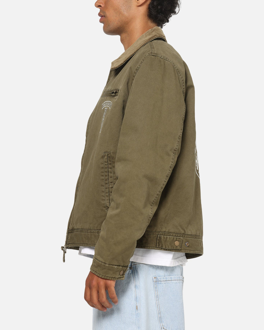 Mitchell & Ness Las Vegas Raiders Workwear Jacket Military