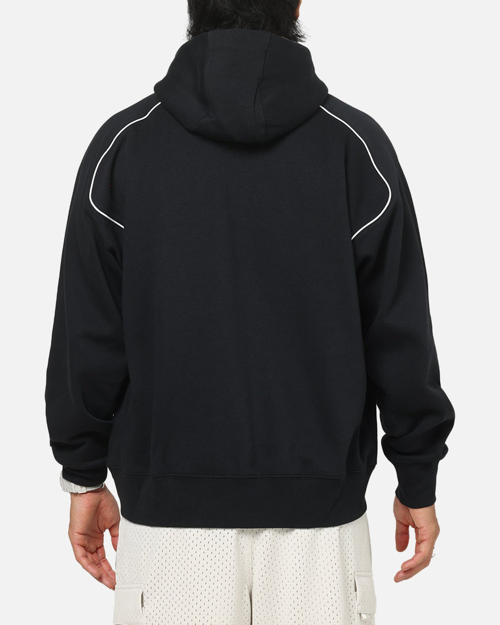 Nike Air Fleece Pullover Hoodie Black/White