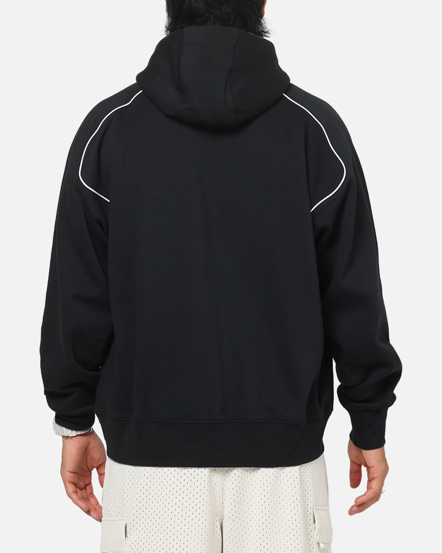 Nike Air Fleece Pullover Hoodie Black/White