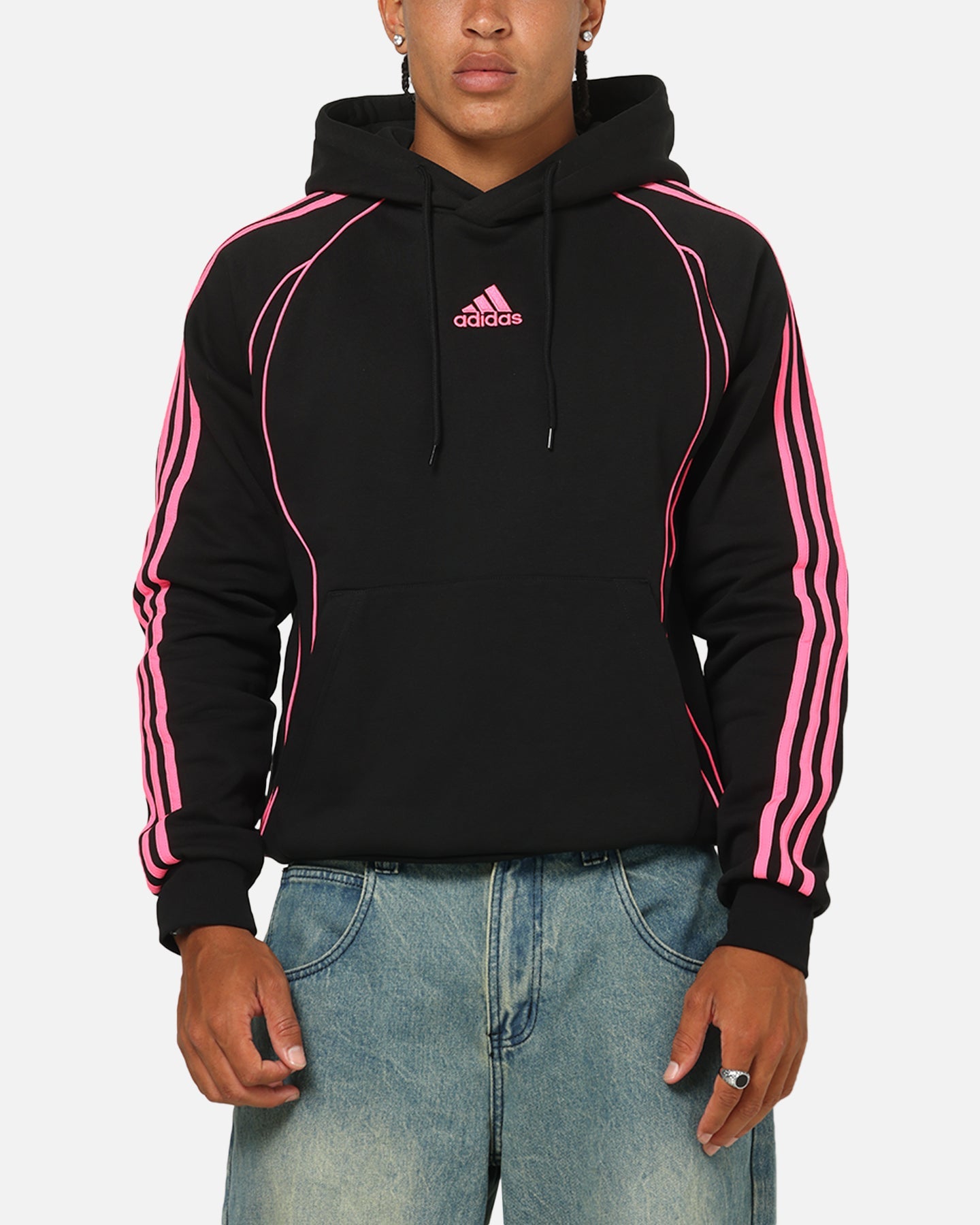Adidas Teamgeist Hoodie Black/Lucid Pink
