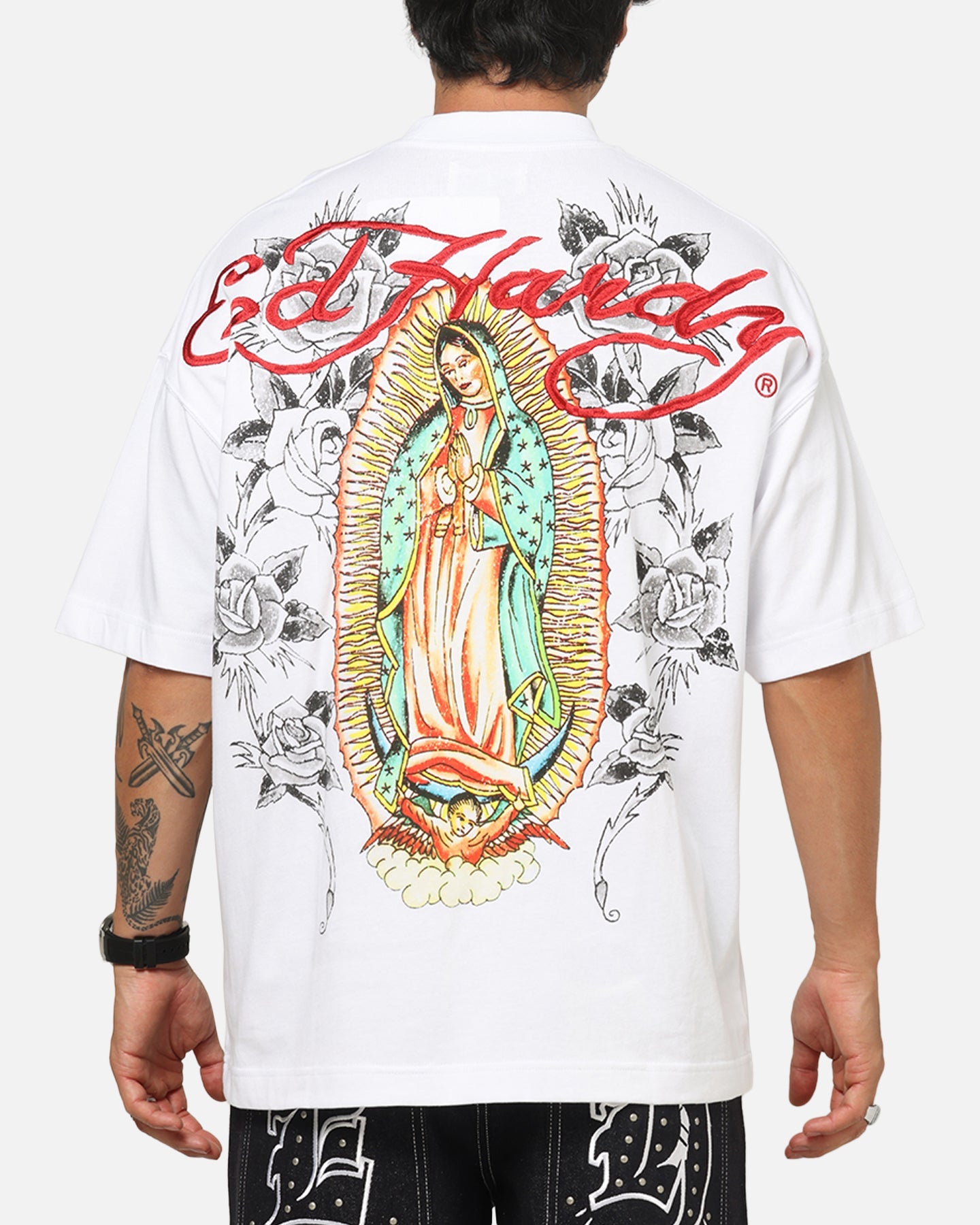 Ed Hardy Holy T-Shirt White
