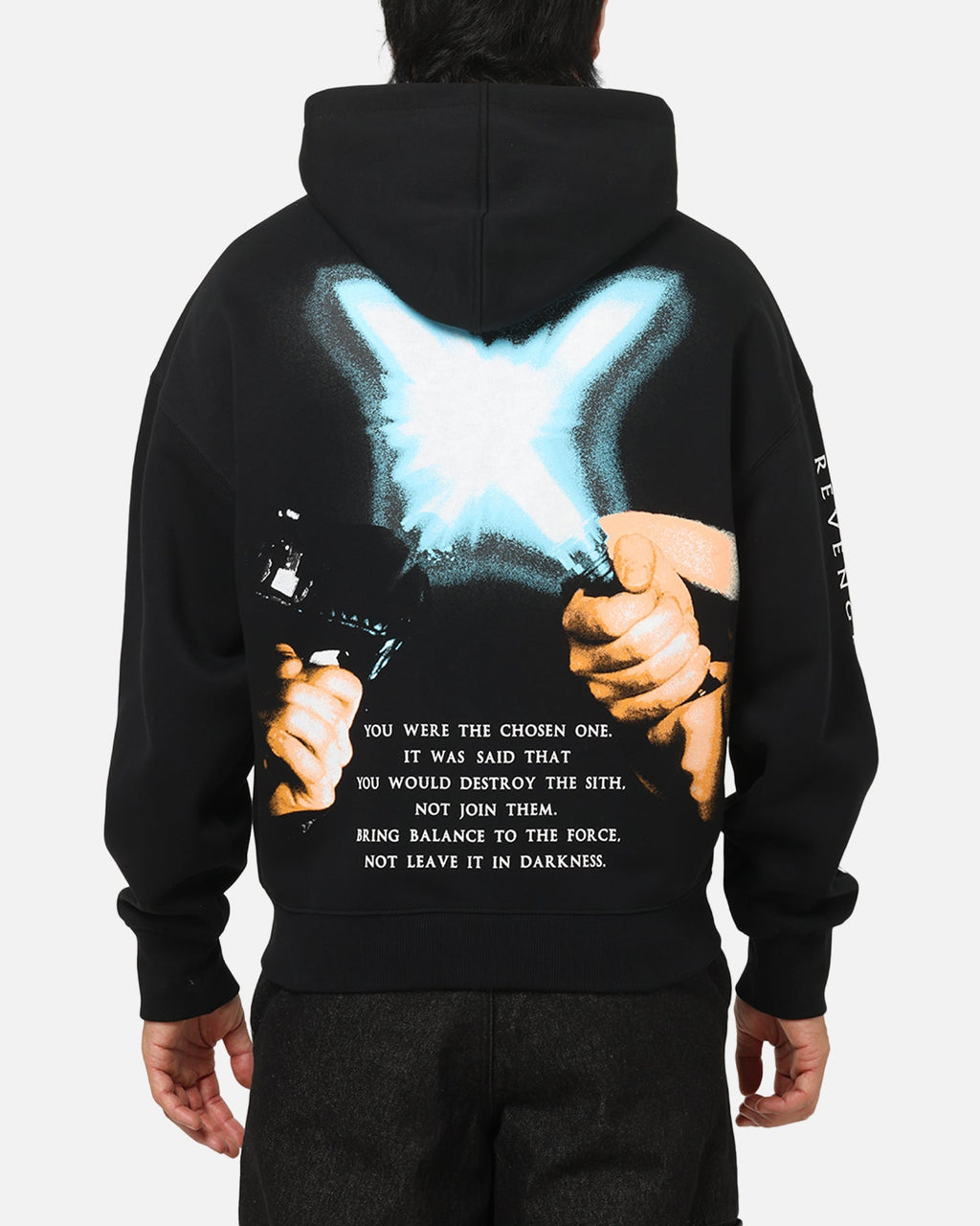 73Studio Star Wars 2005 Vader Zip Hoodie Black