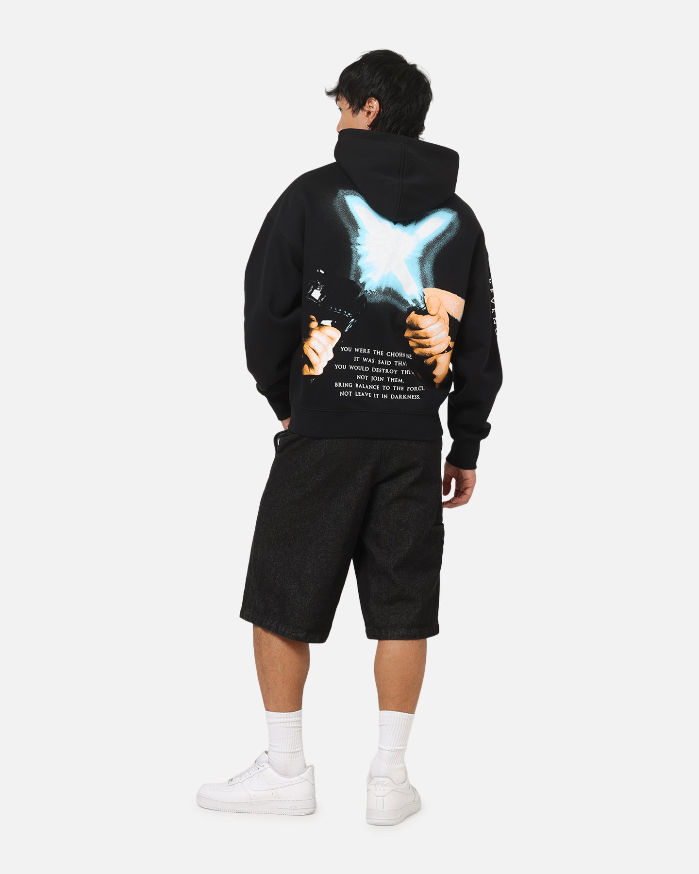 73Studio Star Wars 2005 Vader Zip Hoodie Black
