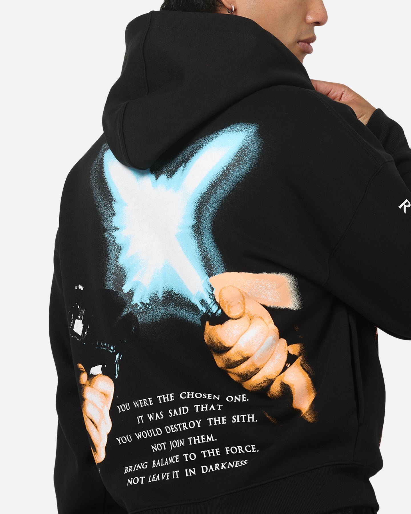 73Studio Star Wars 2005 Vader Zip Hoodie Black
