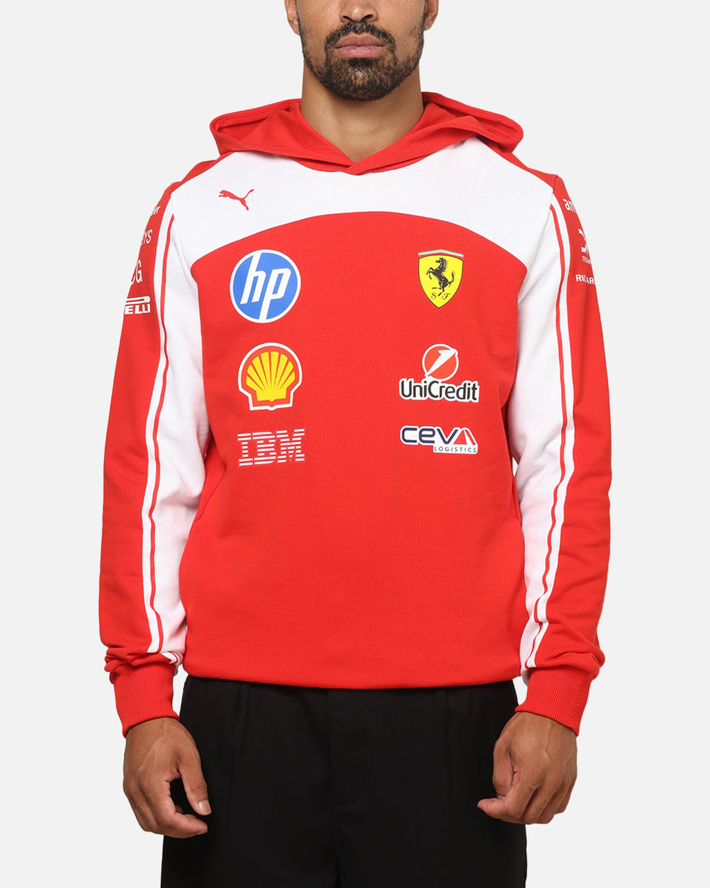 Puma X Scuderia Ferrari Replica Hoodie Red