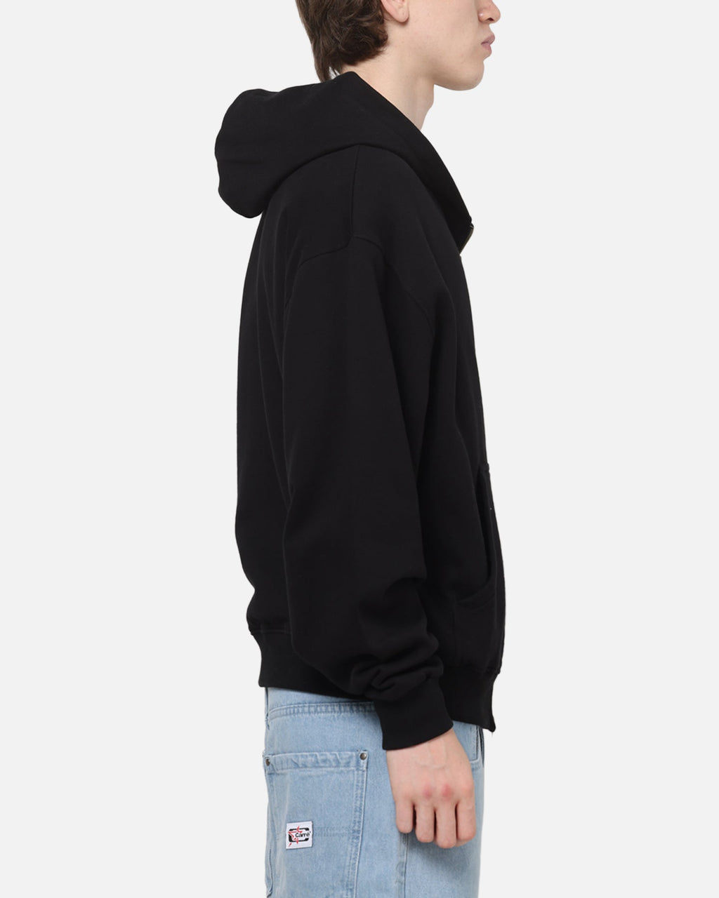 Carre Signature Zip Hoodie Black
