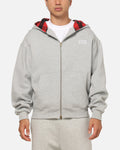 Carre True Form Hoodie Grey Marle/Plaid
