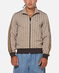 Lacoste Monogram Track Jacket Crossiant/Cookie