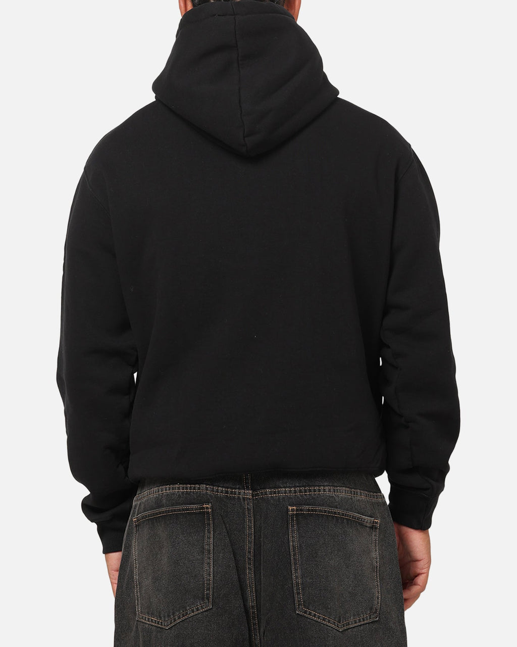 X-Large Cloud Hoodie Black