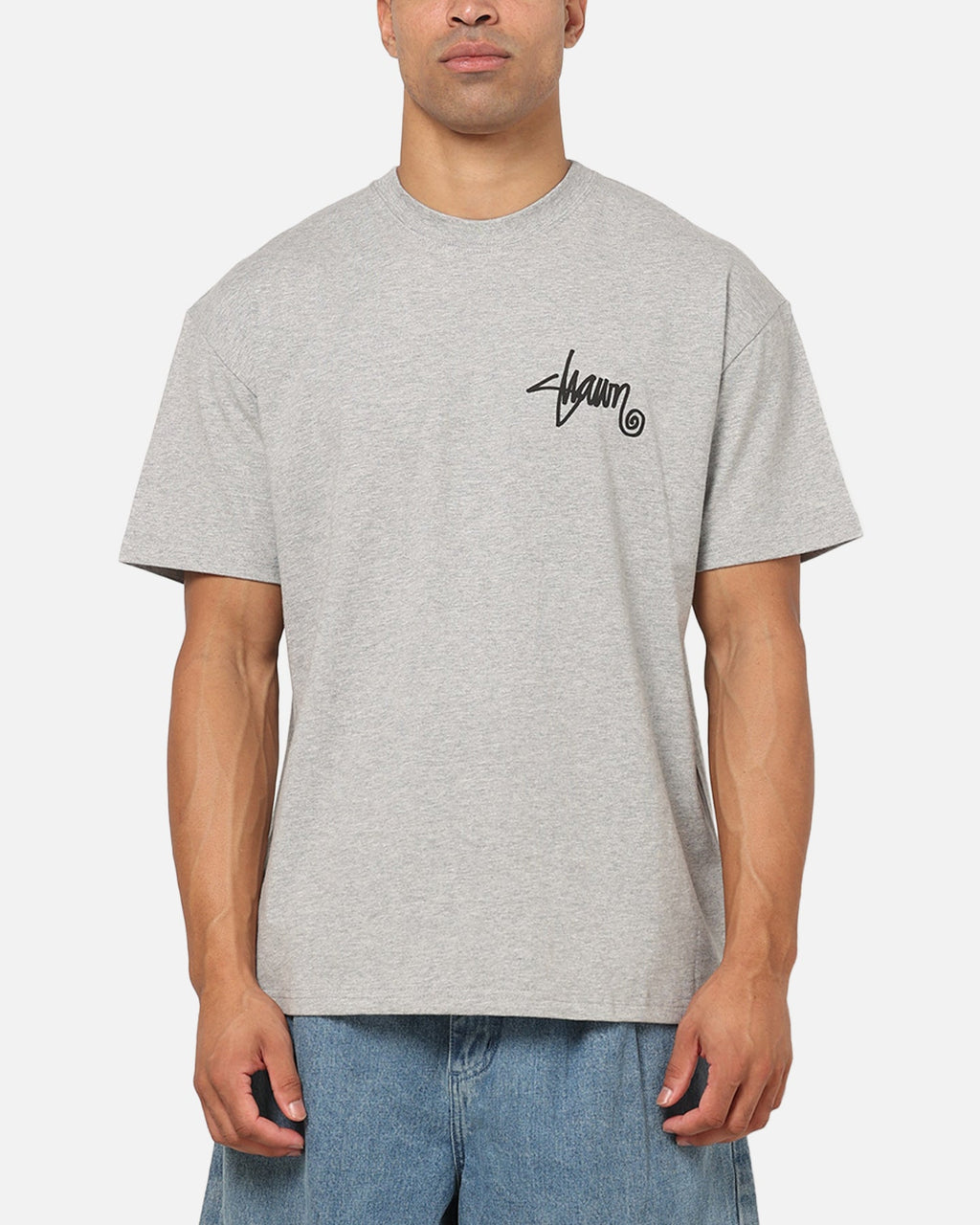 S Double Shawn T-Shirt Grey