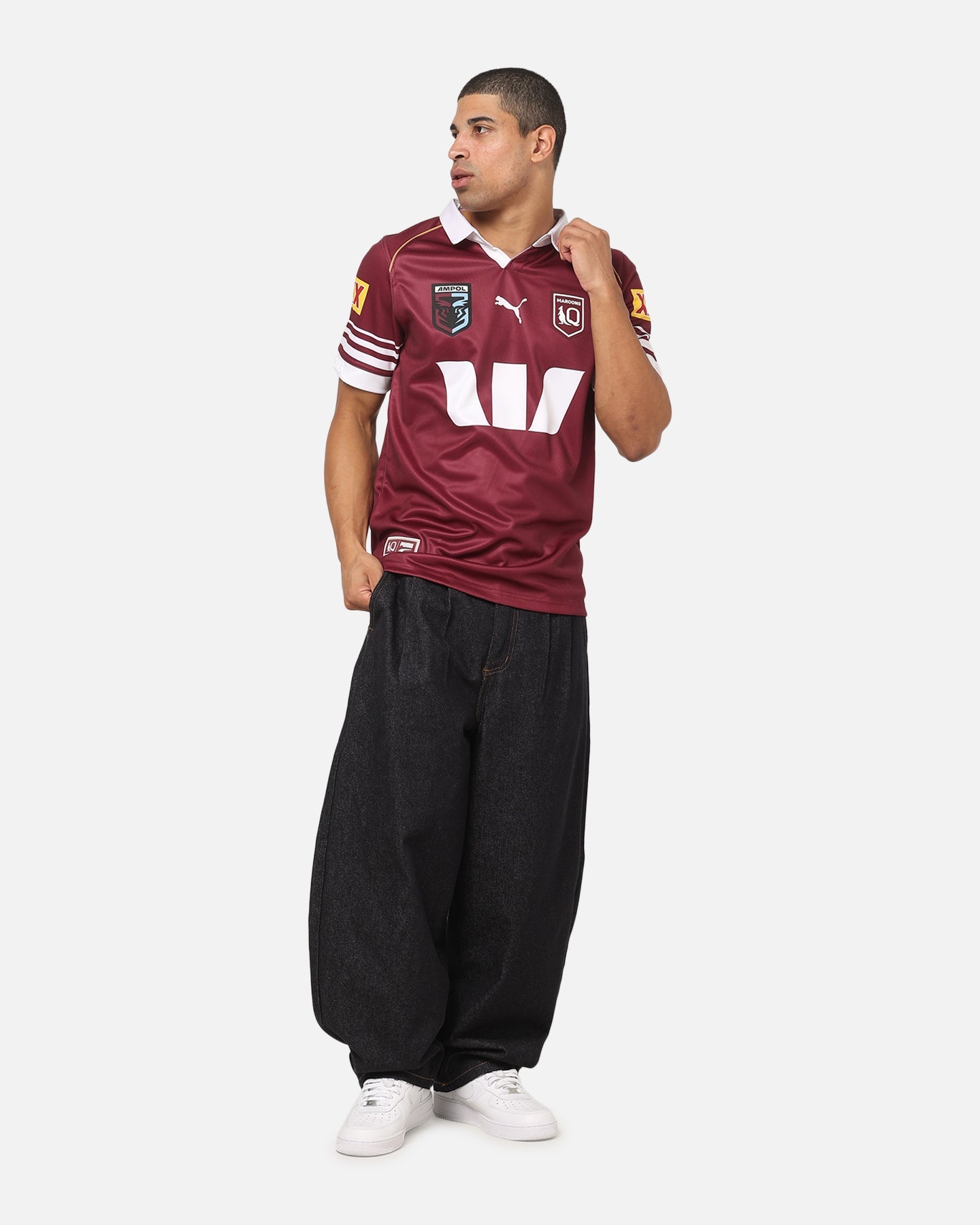 Puma QLD Maroons 2026 Home Replica Jersey Maroon