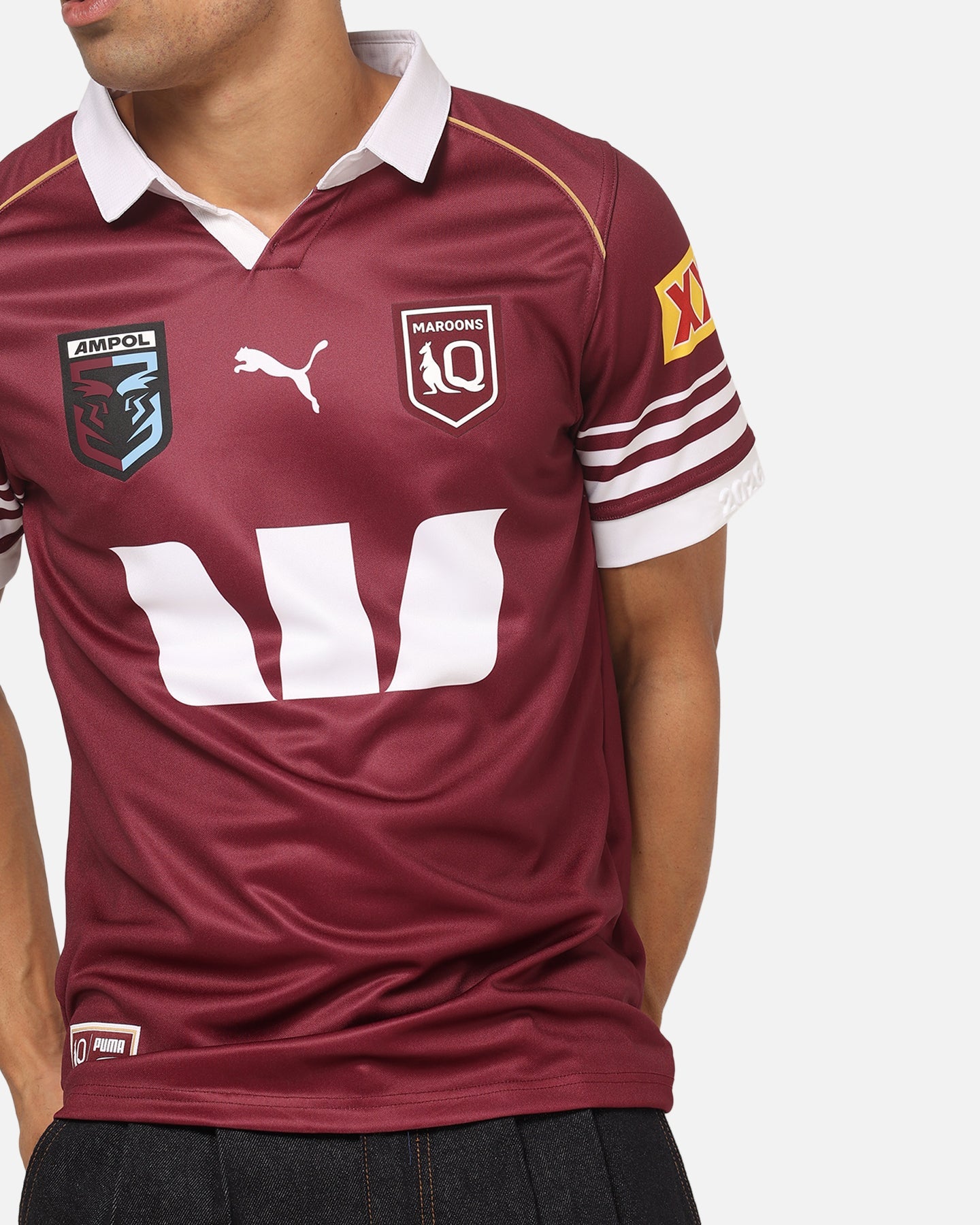 Puma QLD Maroons 2026 Home Replica Jersey Maroon