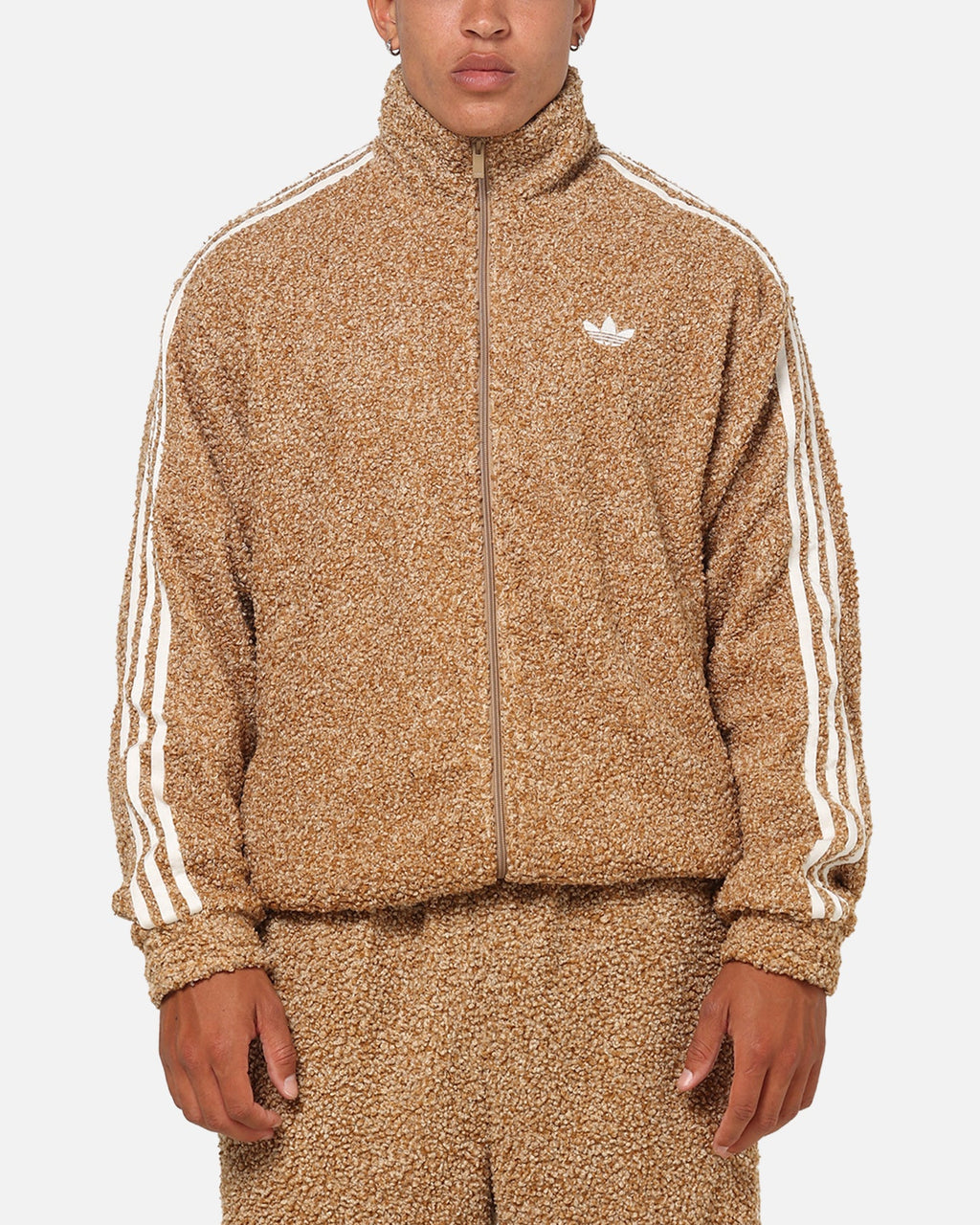 Adidas Boucle Firebird Track Top Cardboard