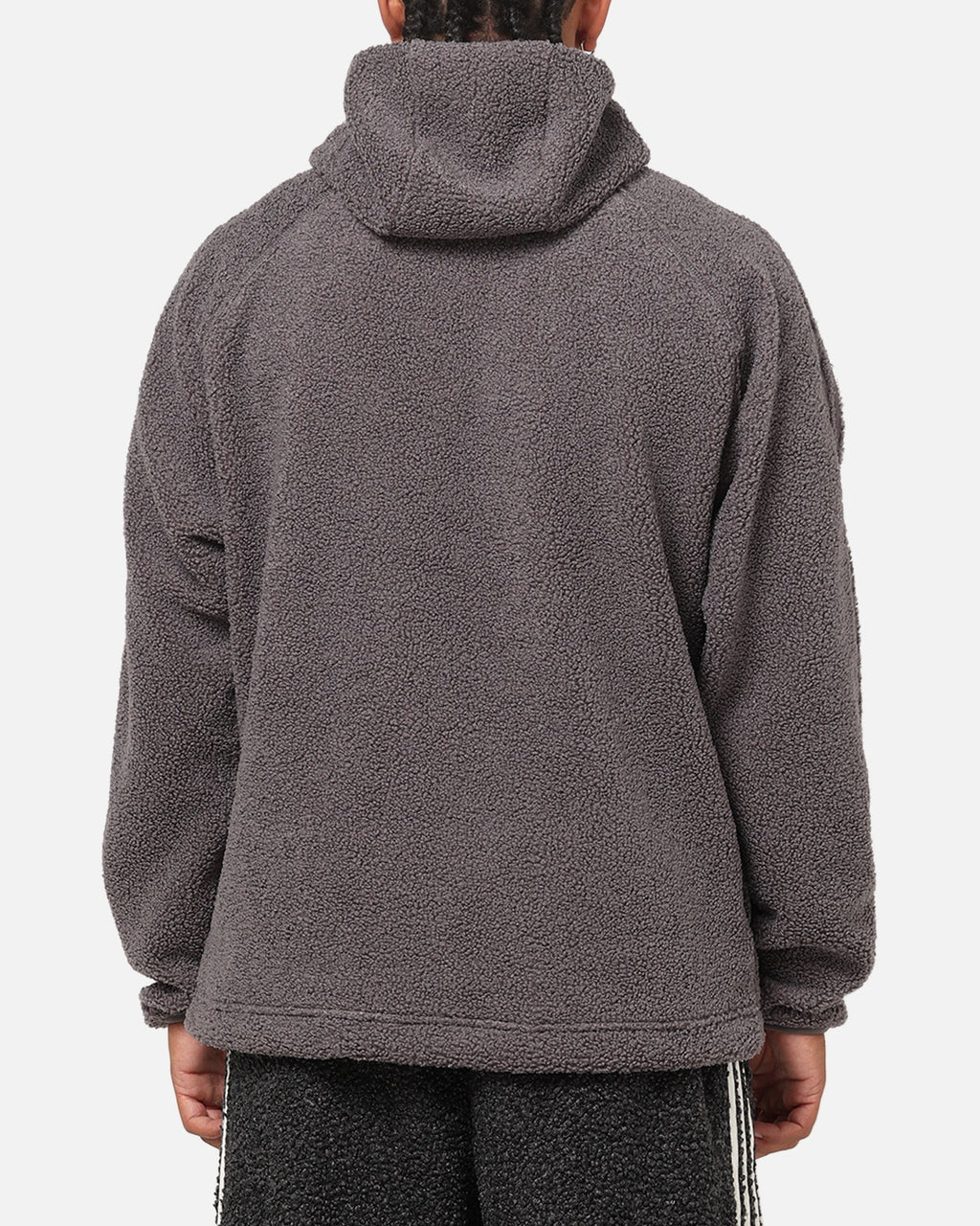 Adidas Fleece Teamgeist 1/4 Zip Hoodie Black