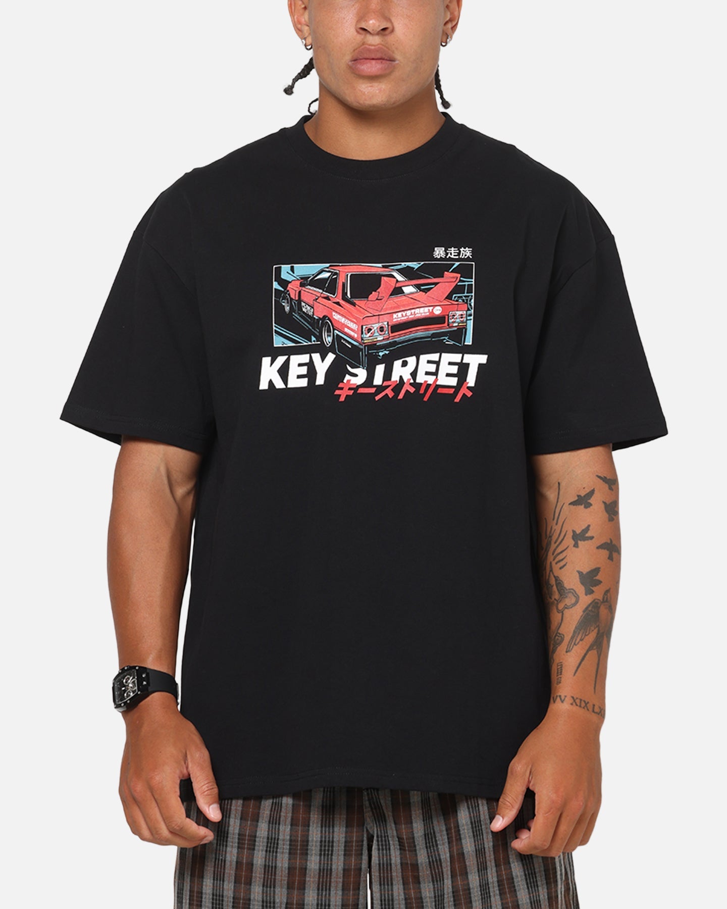 Key Street Bosozuko Heavy T-Shirt Black