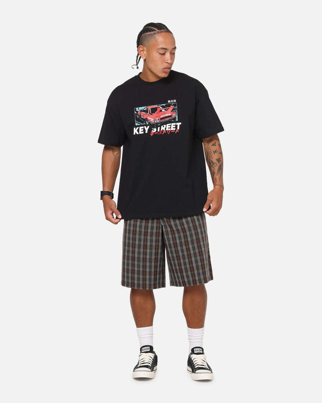 Key Street Bosozuko Heavy T-Shirt Black