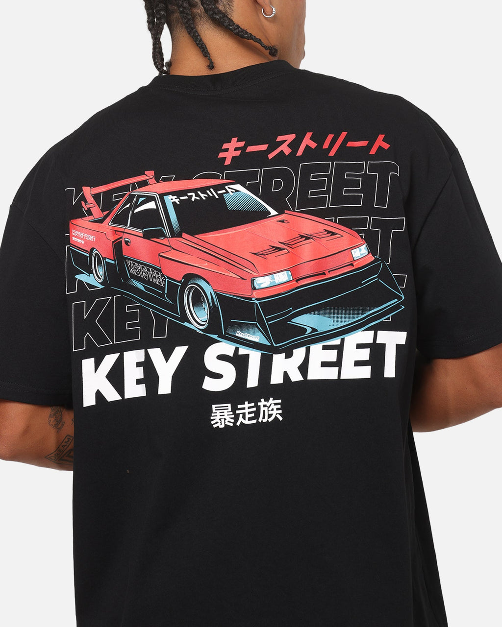 Key Street Bosozuko Heavy T-Shirt Black