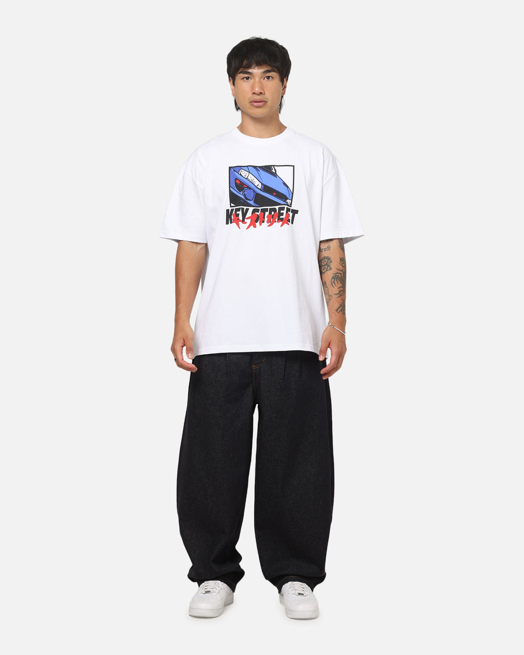 Key Street Homage Heavy T-Shirt White