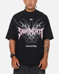Saint Morta Fallen Tribal Boxy T-Shirt Black