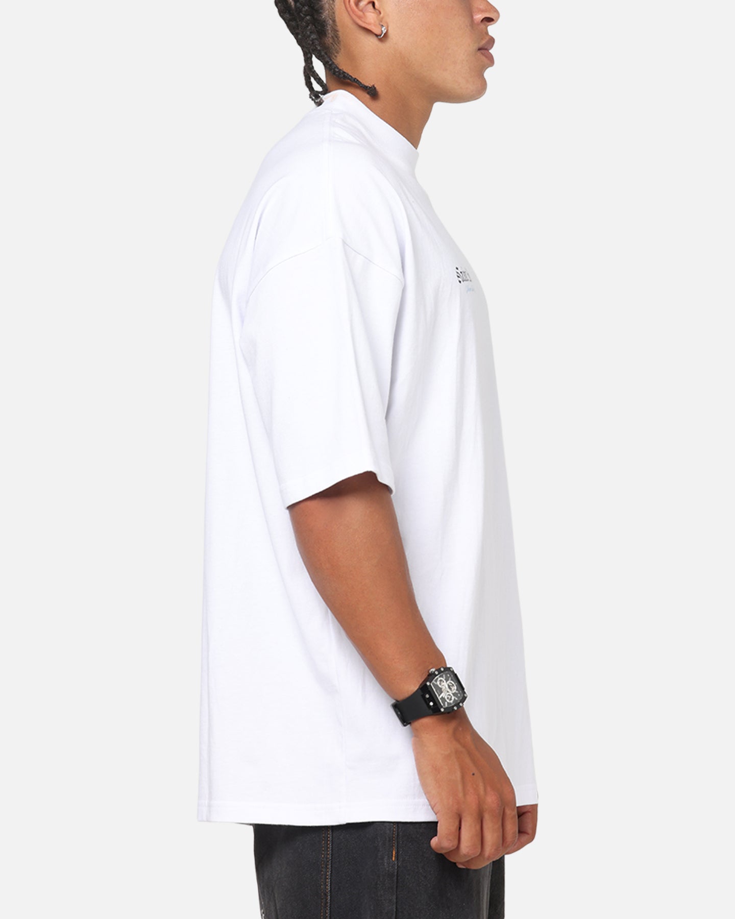 Saint Morta La Muerte Script T-Shirt White
