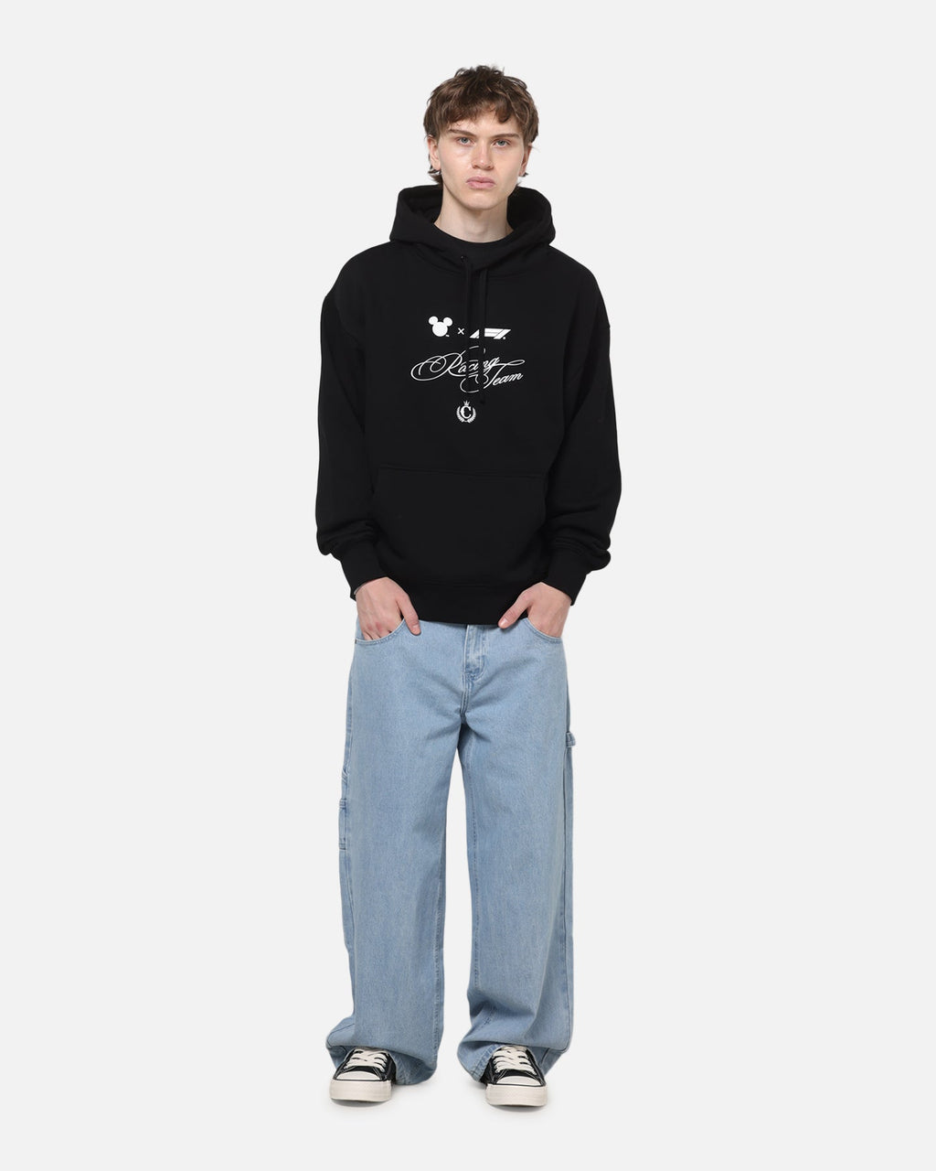 Culture Kings Disney x Formula 1® Mickey Helmet Hoodie Black
