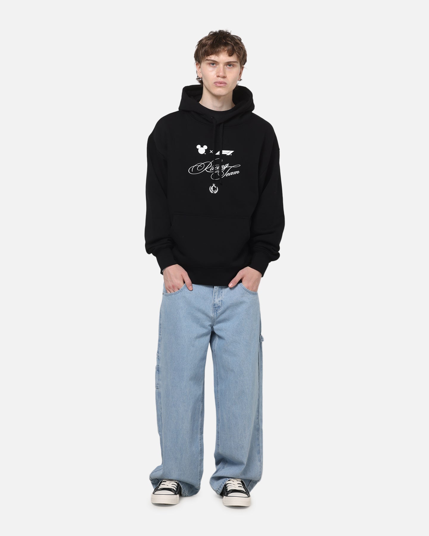 Culture Kings Disney x Formula 1® Mickey Helmet Hoodie Black