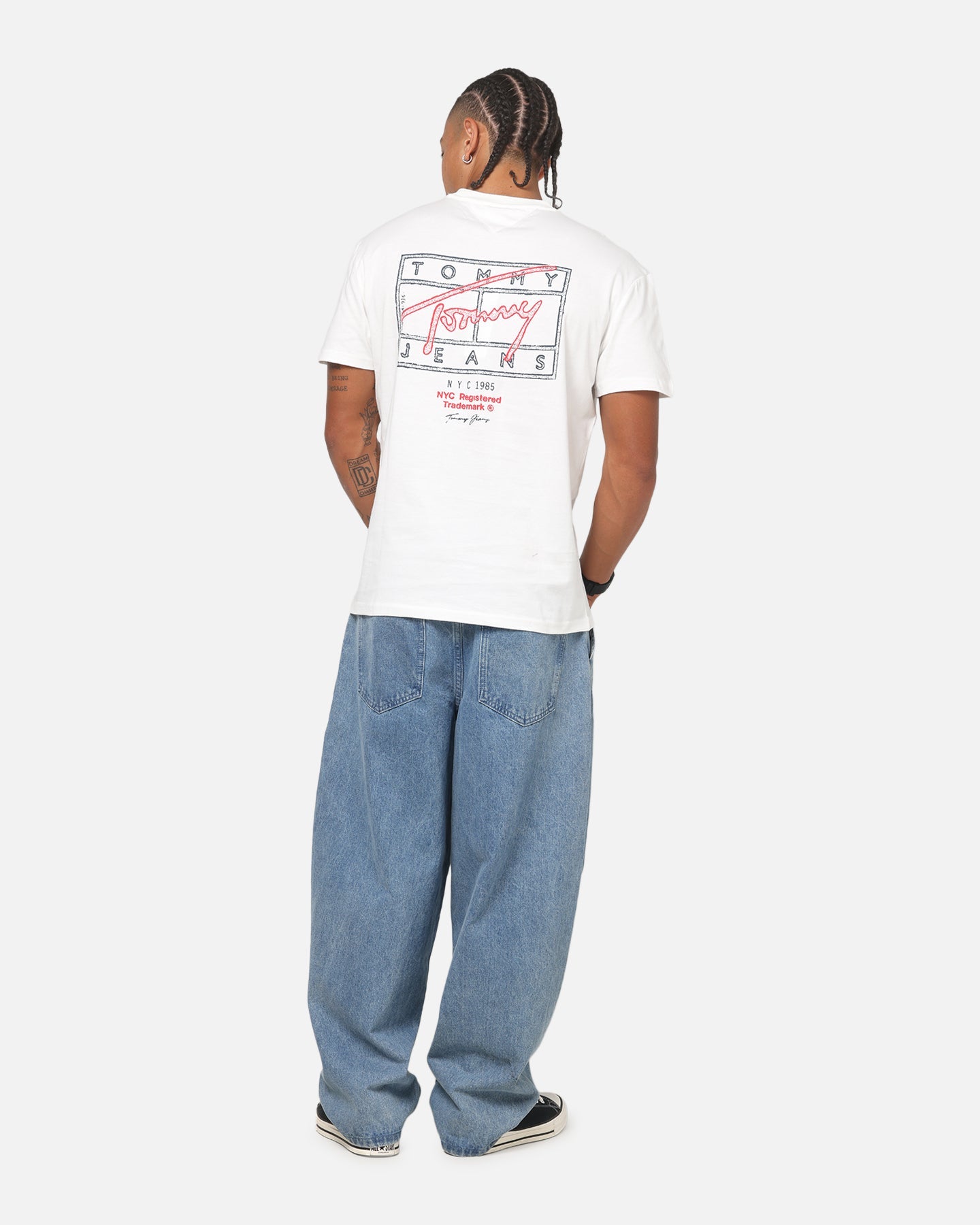 Tommy Jeans Spray T-Shirt Ecru