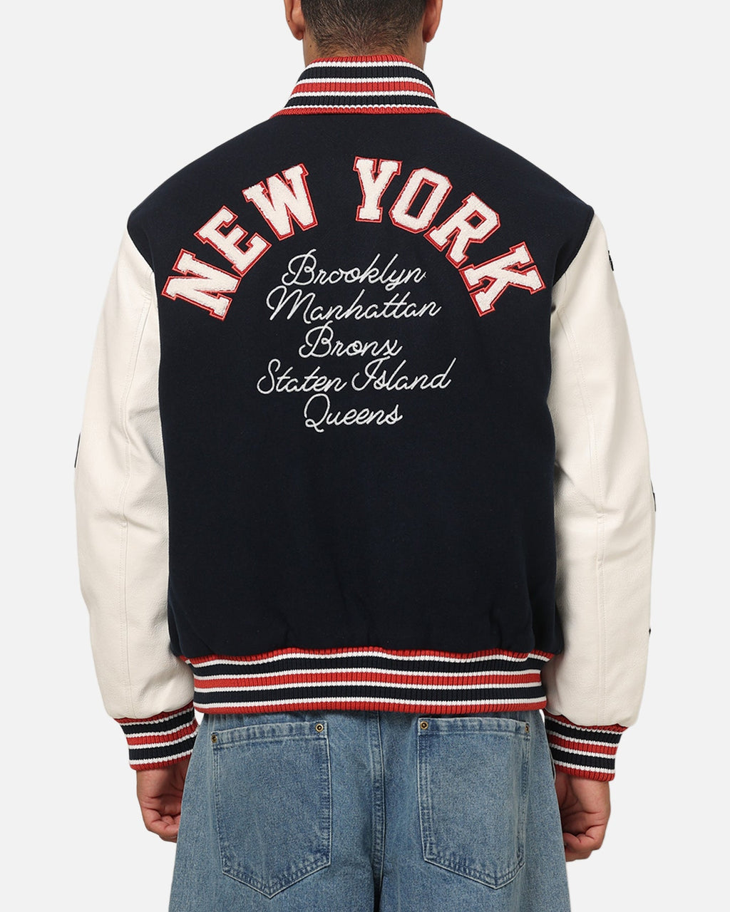 Tommy Jeans Varsity Badge Jacket Navy