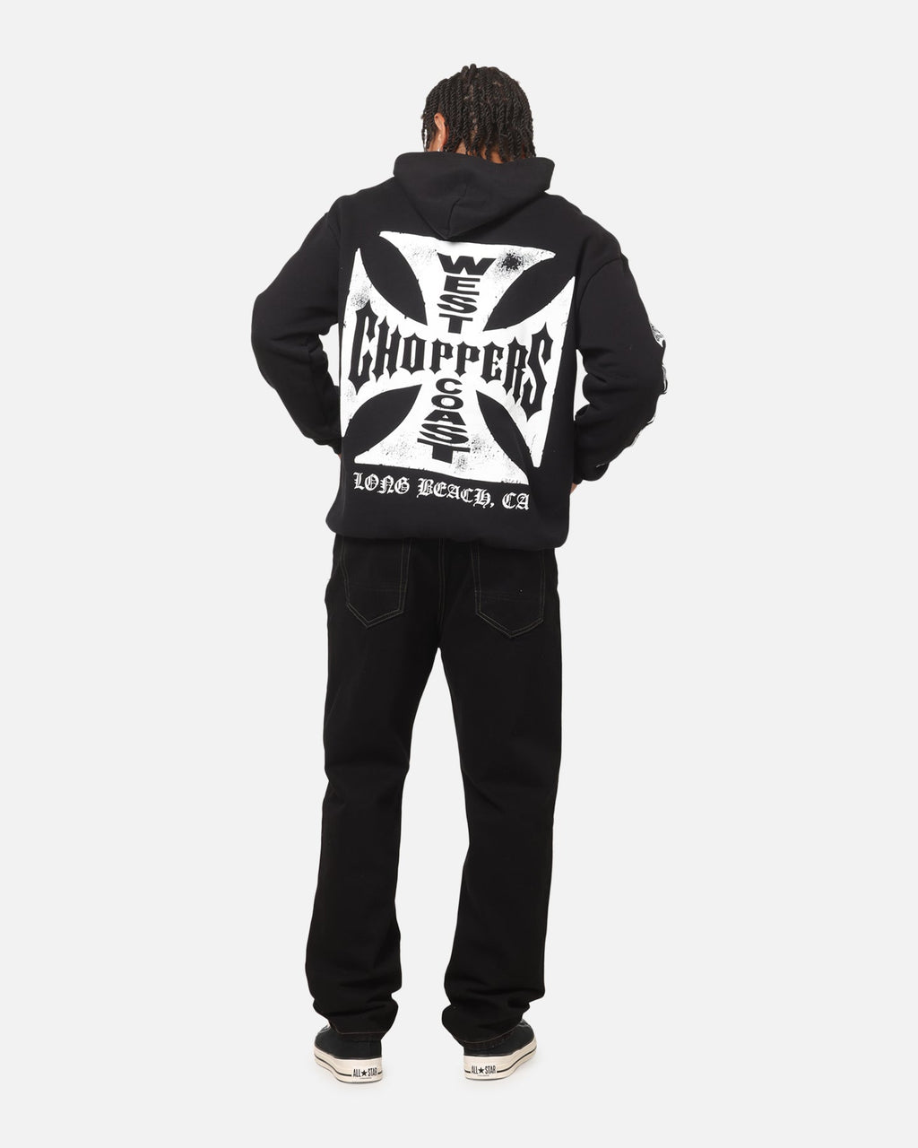 West Coast Choppers Core Logo Hoodie Black