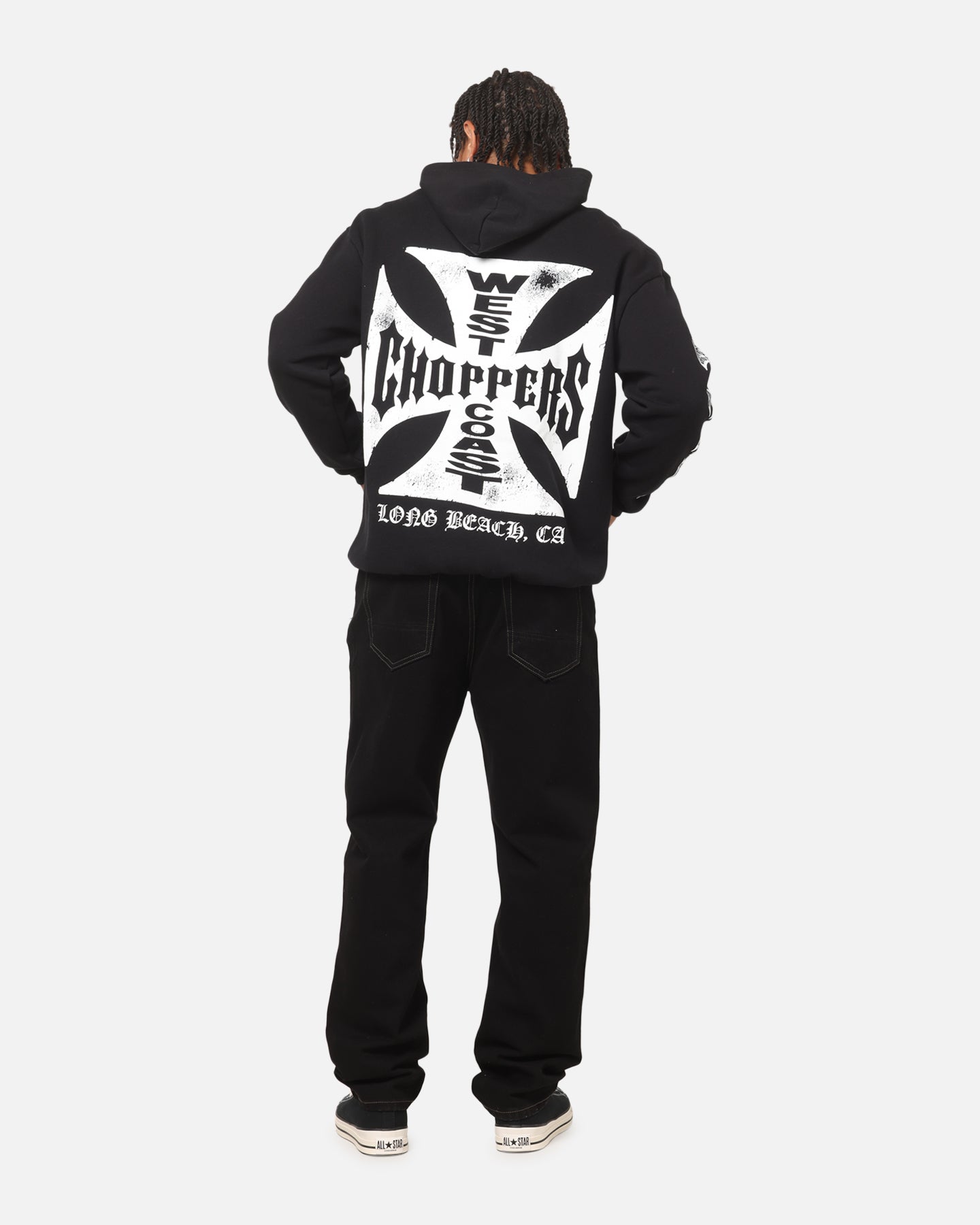 West Coast Choppers Core Logo Hoodie Black