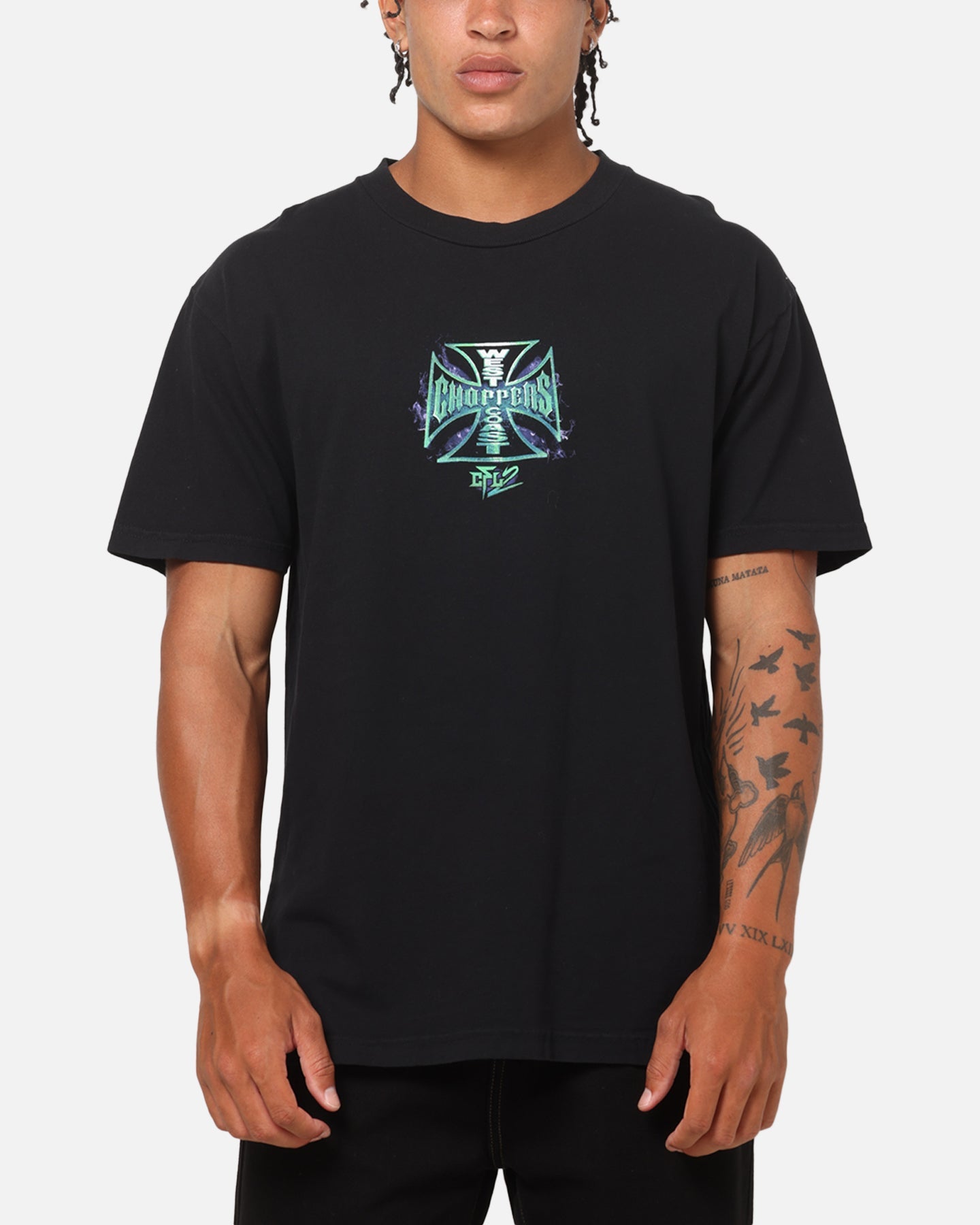 West Coast Choppers Ghoul T-Shirt Black Vintage