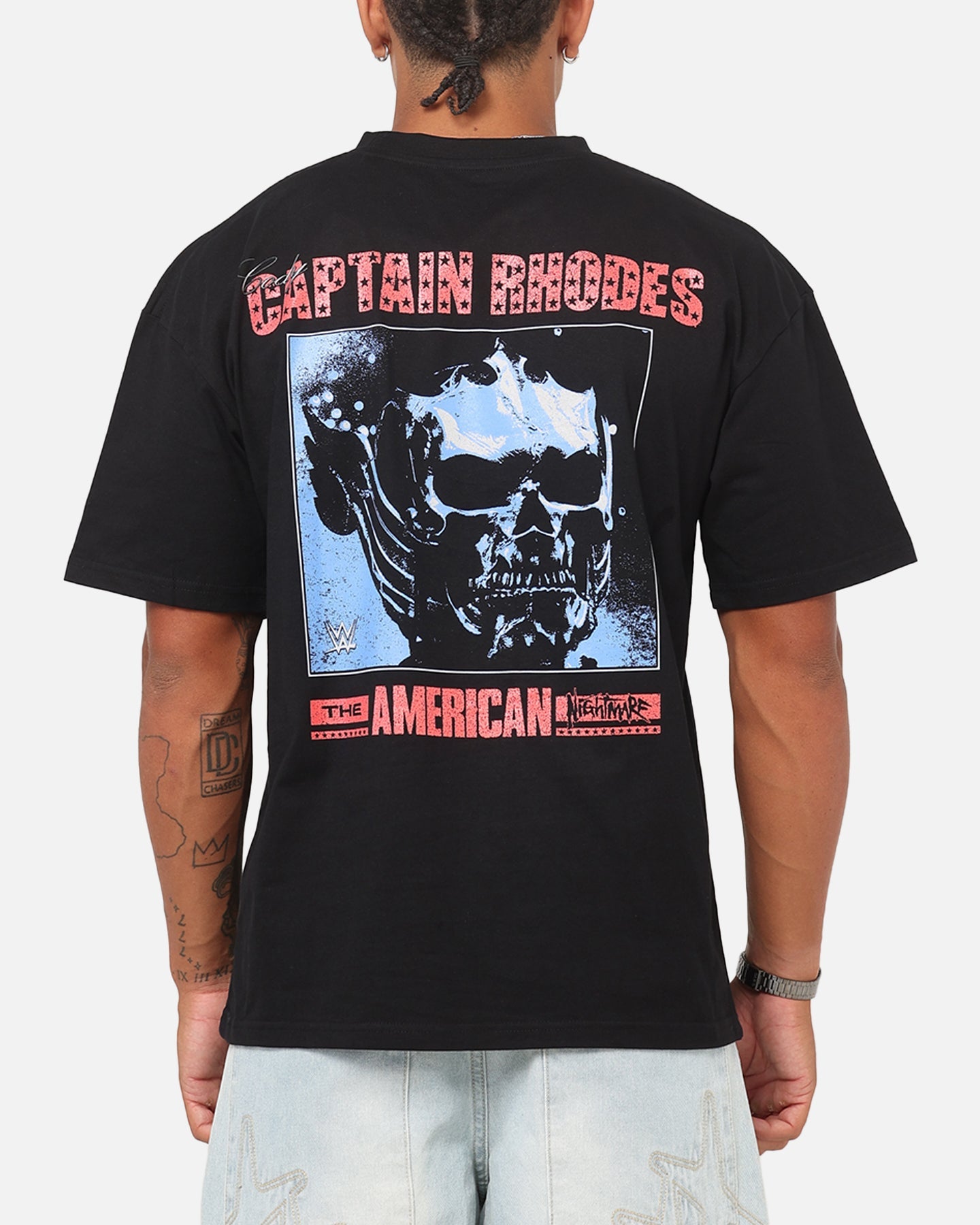 73Studio X WWE Cody Rhodes Vintage T-Shirt Black