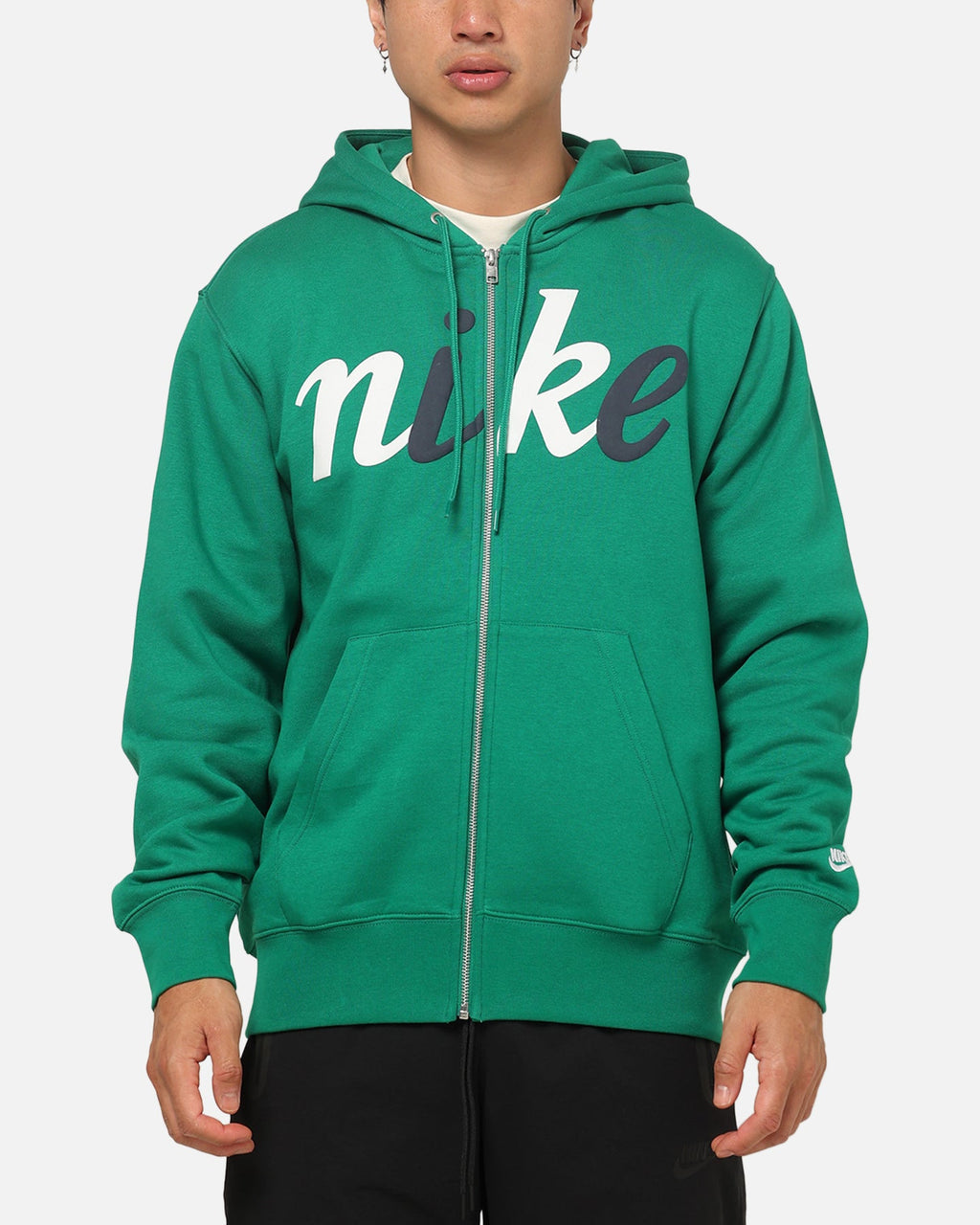Nike Sportswear Club Fleece Full-Zip Hoodie Malachite Green