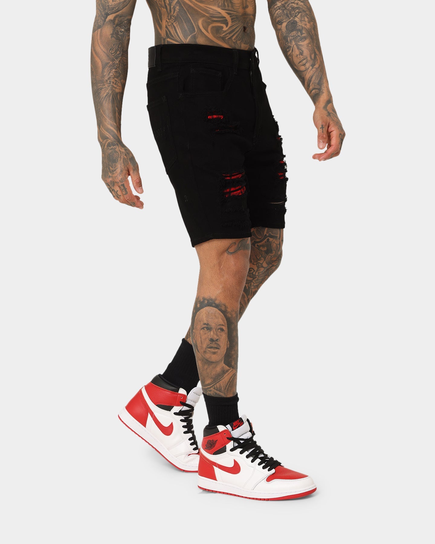 Saint Morta Tarta Summum Shorts Black/Red