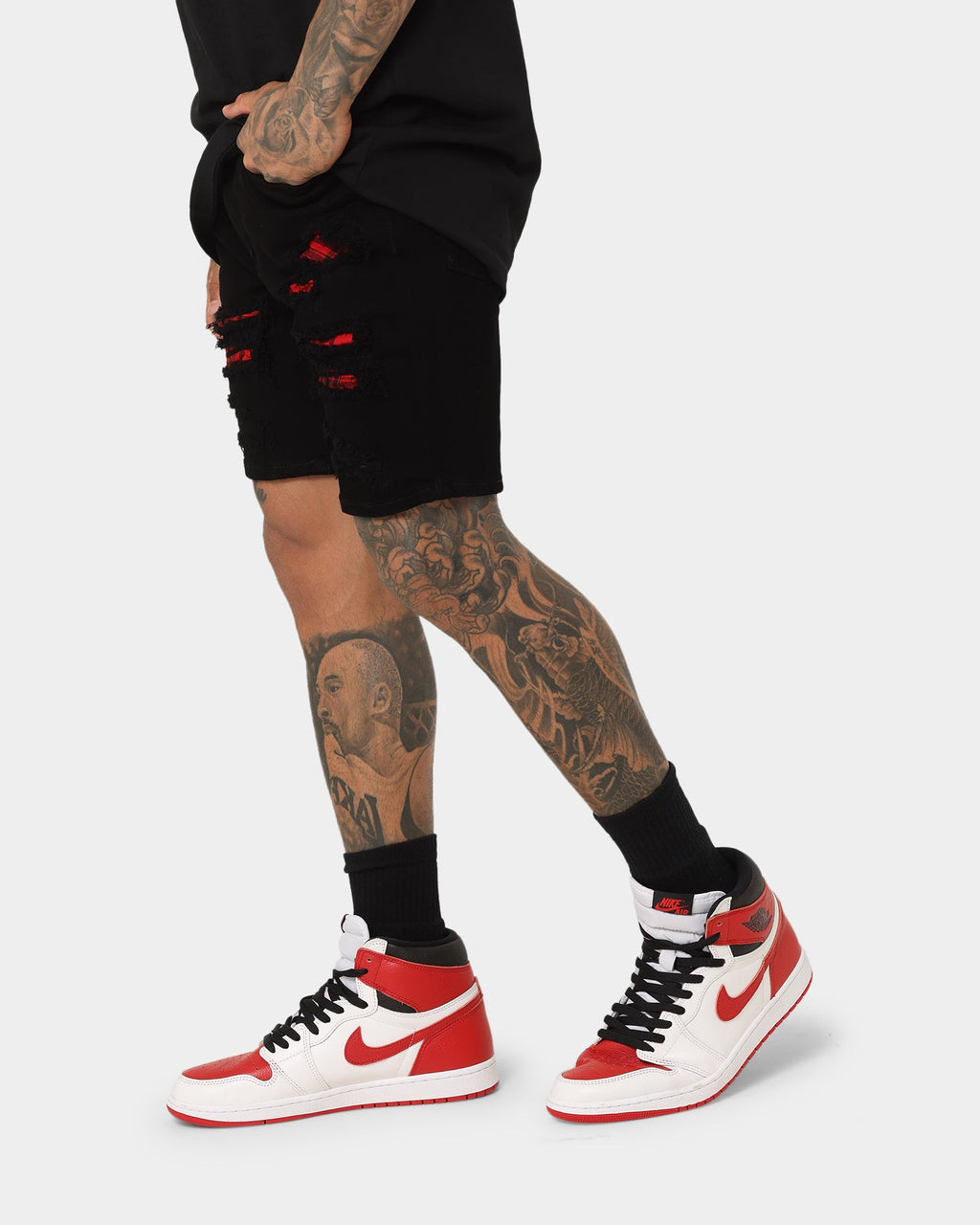 Saint Morta Tarta Summum Shorts Black/Red