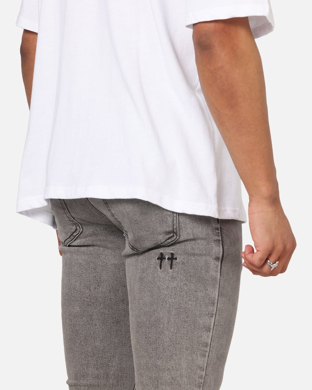 Saint Morta Dynasty Jeans Sulphur Grey