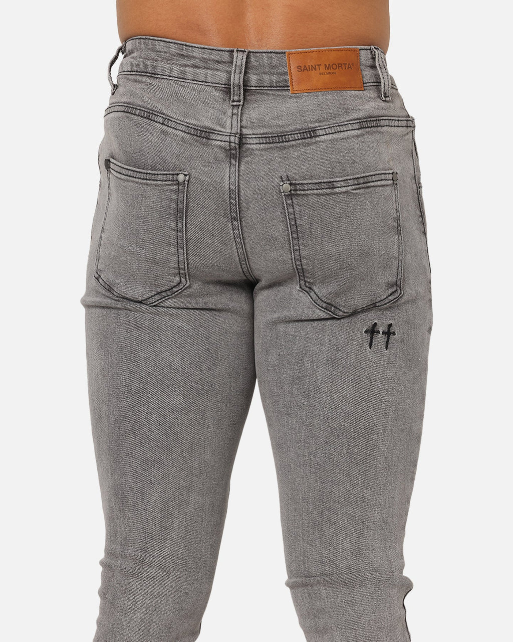 Saint Morta Dynasty Jeans Sulphur Grey