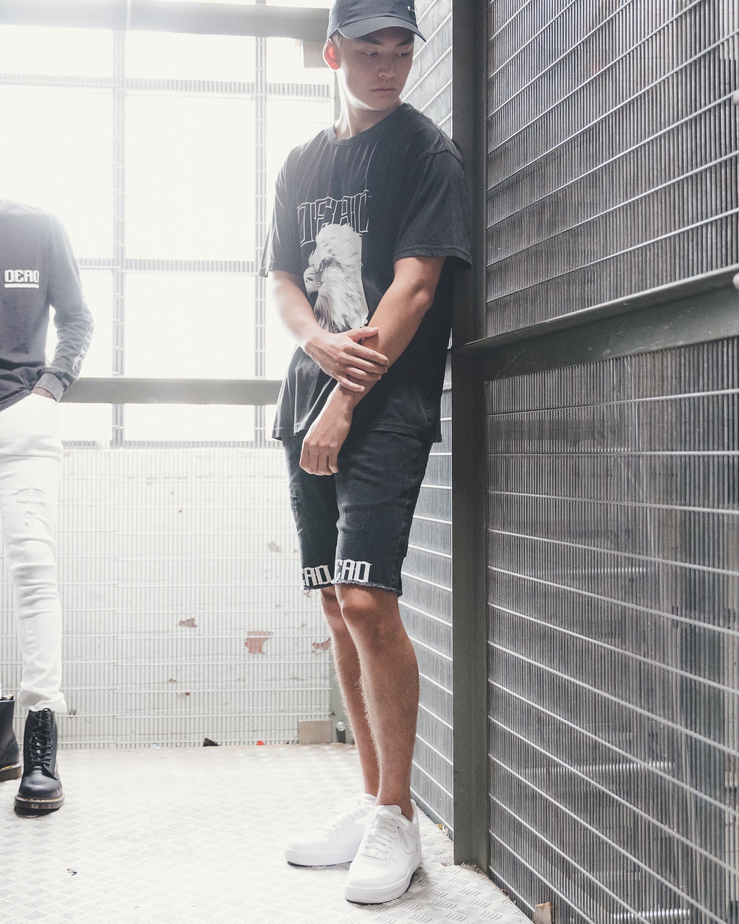 Dead Studios Destroy Denim Short Washed Black