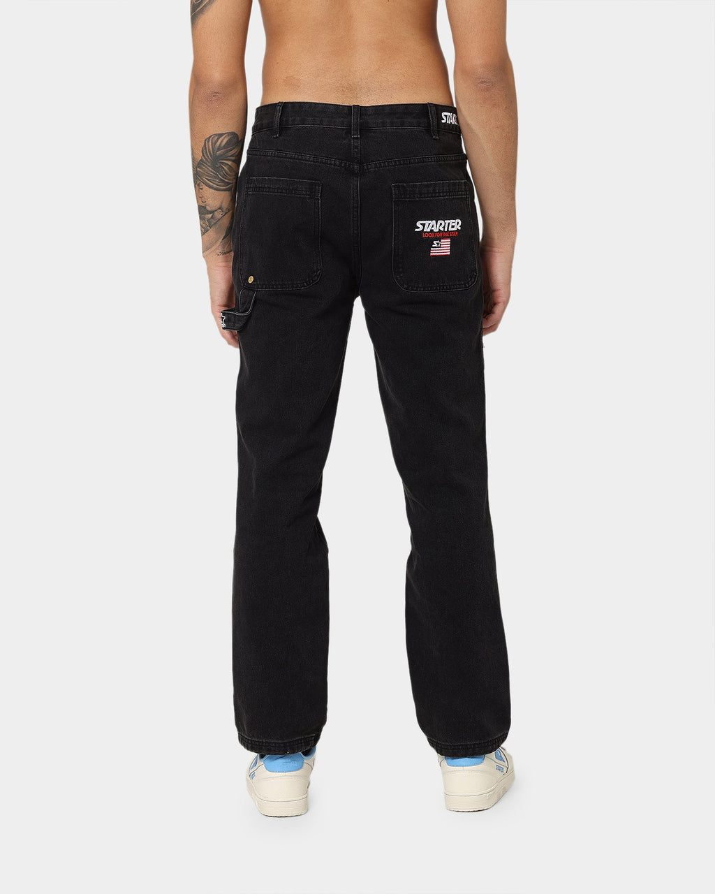 Starter '95 Relaxed Jeans Washed Black