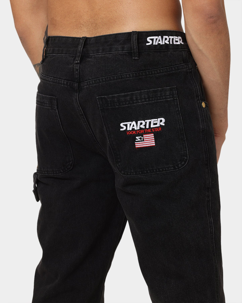 Starter '95 Relaxed Jeans Washed Black